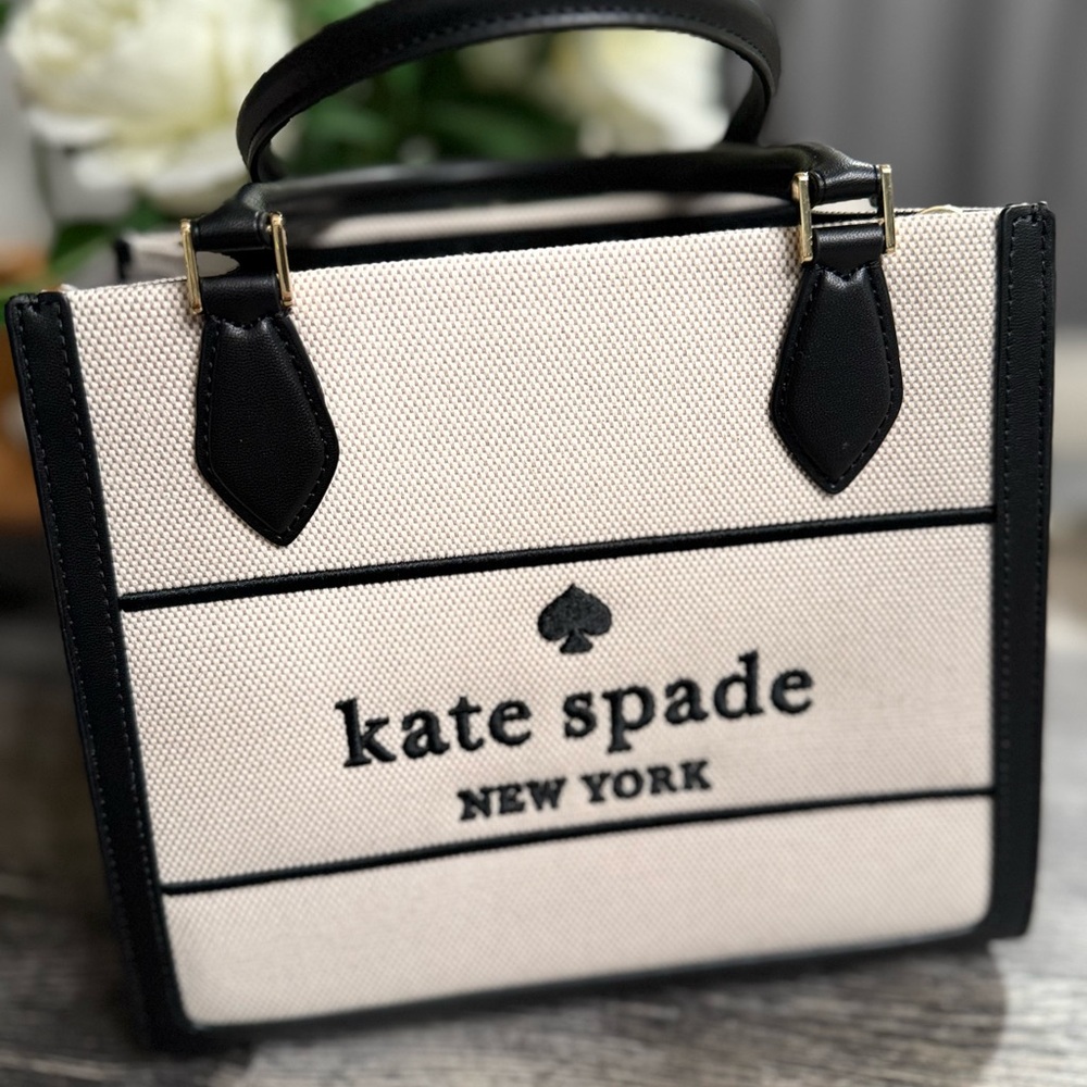 PRICE ⬇️ Kate Spade Ellie Canvas Small Tote (NOT Mini)